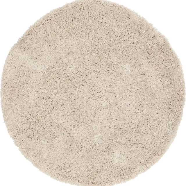 Must Living Celeste vloerkleed rond polyester beige - Ø200 cm