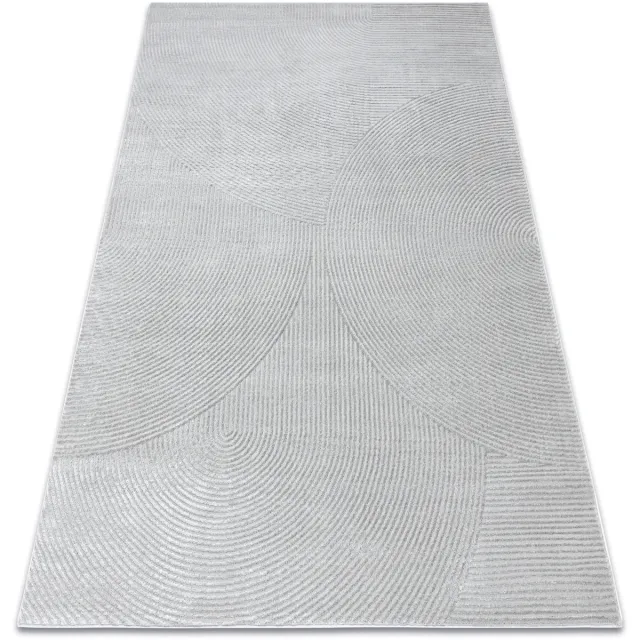 RUGSX Kleden Rugsx Tapijt BALANCE 0194 grijs - Geometrisch, structure 180x270 cm