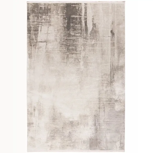 Dutch XXL Laagpolig Vloerkleed | Tapijt | Modena | Abstract | Zilver | 120x170 cm