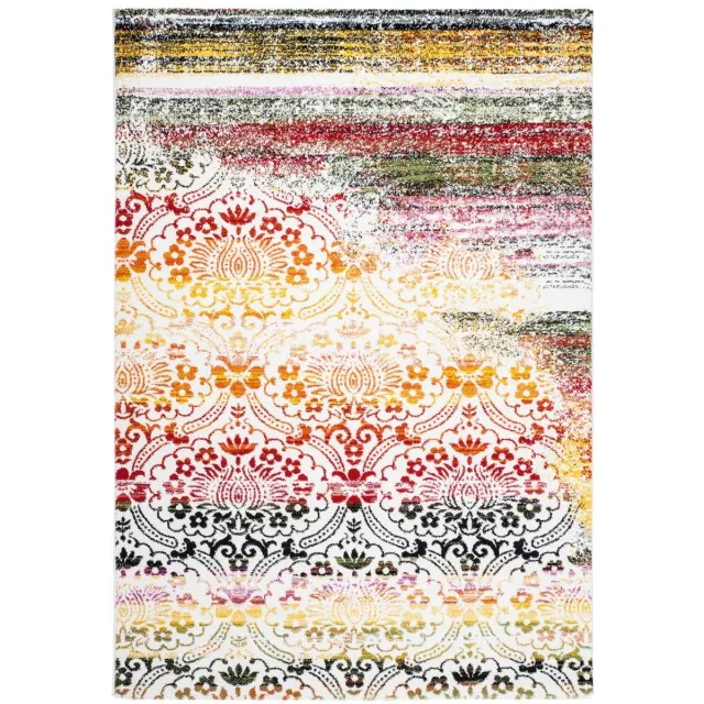 Dutch XXL Vintage Vloerkleed | Tapijt | Guayama | Ornamenteel | Multikleur