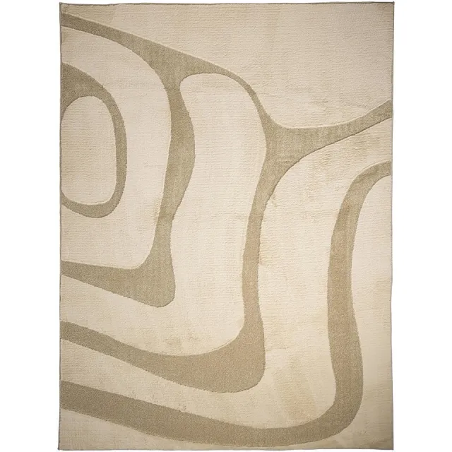 Kwantum Nordic vloerkleed taupe