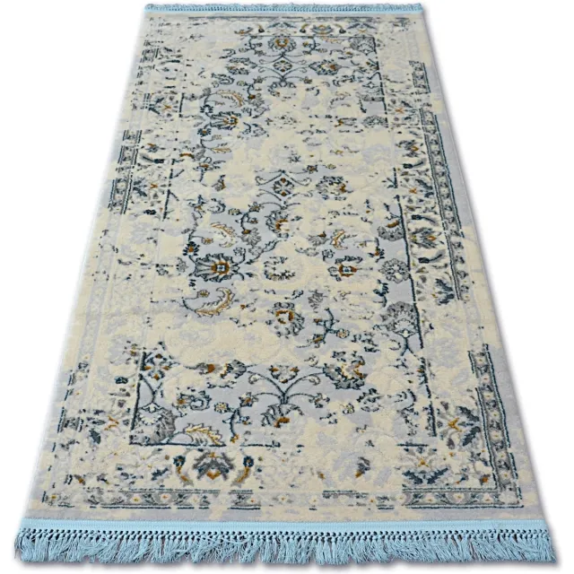 RUGSX Kleden Rugsx Tapijt ACRYL MANYAS 196AA ivoor / goud Wit