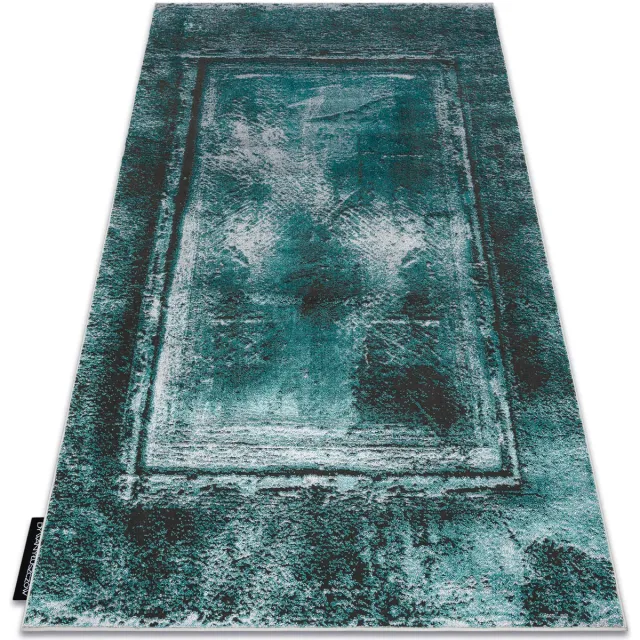 RUGSX Kleden Rugsx Modern DE LUXE tapijt 634 kader vintage Groen
