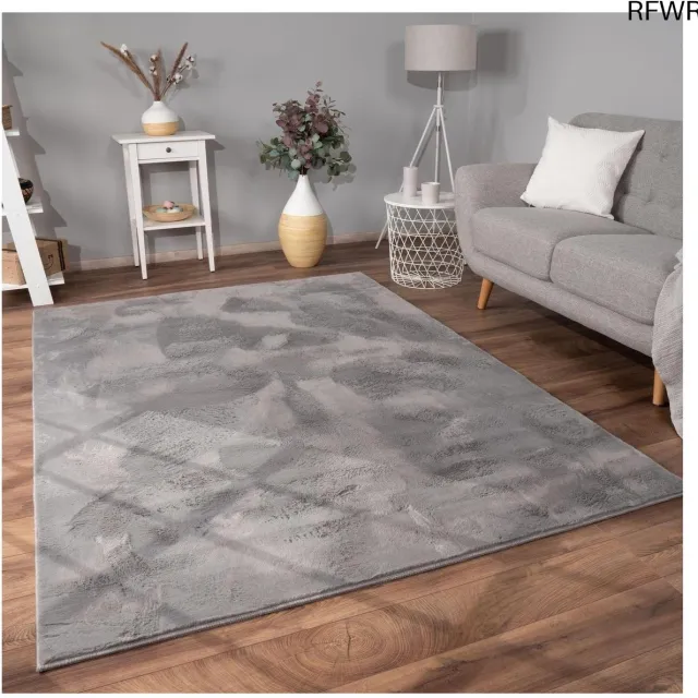 RFWR Hoogpolig Shaggy Tapijt voor de Woonkamer - Antraciet - 160x220 cm