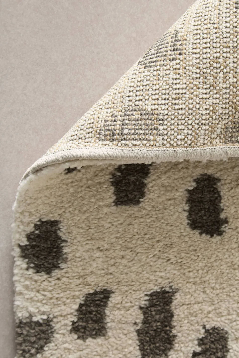NOUS Living vloerkleed Moon zwart/crème, foto 3
