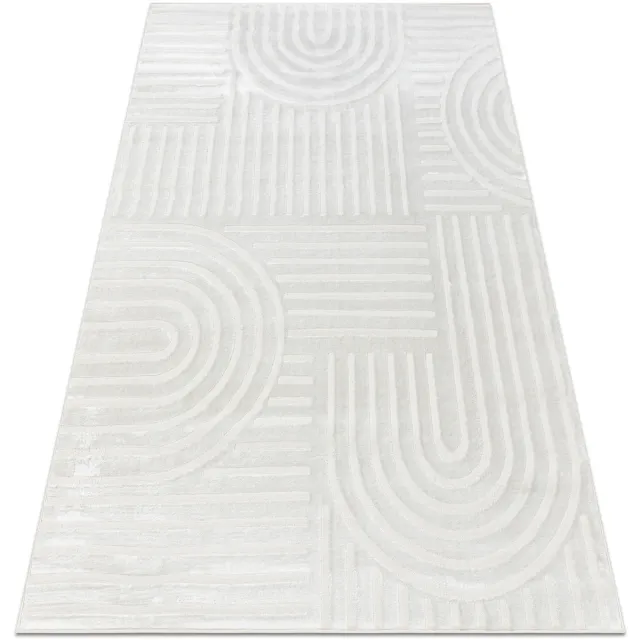 RUGSX Kleden Rugsx Tapijt BALANCE 1918 room - Geometrisch, structuree 160x220 cm Beige