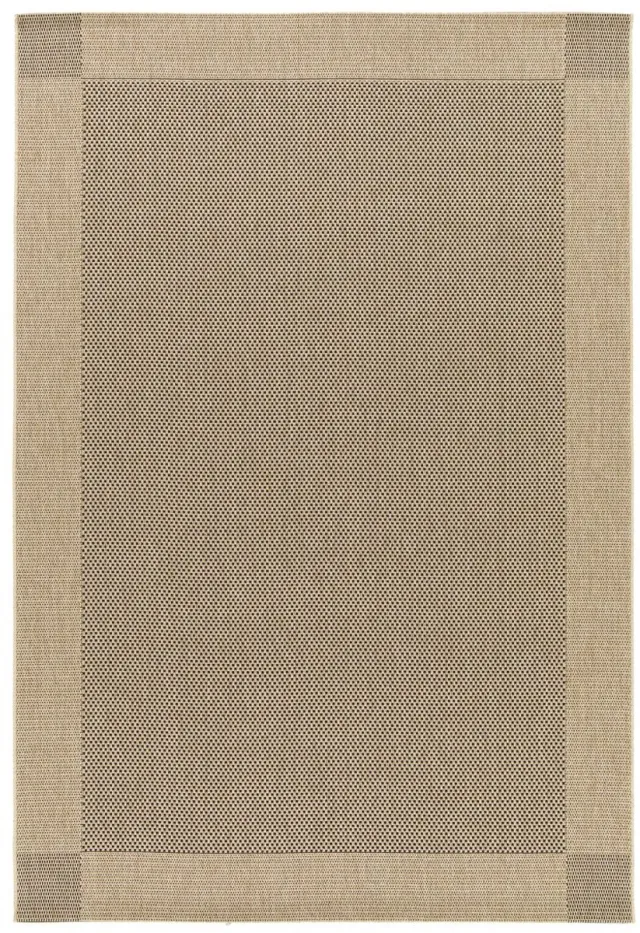 Tapeso Buitenkleed - Bask Frame beige/zwart