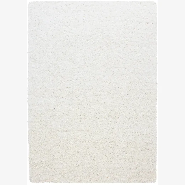 Dutch XXL Hoogpolig Vloerkleed | Tapijt | Shaggy | Life | Uni | Crème | 80x250 cm