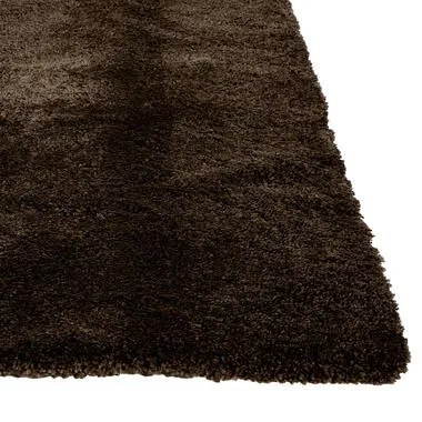 Kwantum Velva vloerkleed donkerbruin bruin, foto 3