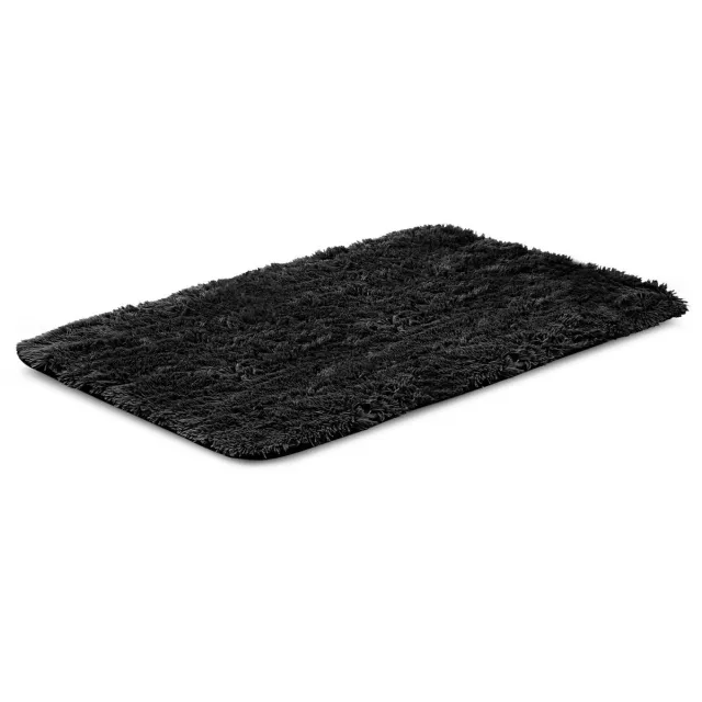 Shaggy ANTI-SLIP SHAGGY TAPIJT 80x120 cm ZWART