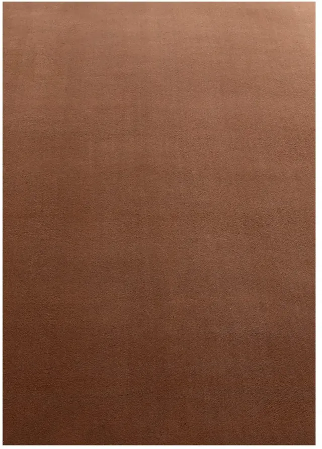 Dutch XXL Wasbaar Vloerkleed | Tapijt | Sky | Uni | Bruin | 200x290 cm