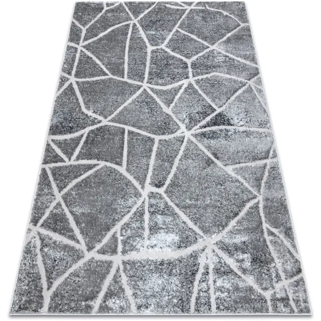 RUGSX Kleden Rugsx Tapijt MEFE modern 2783 marmeren, structureel, t 240x330 cm Grijs
