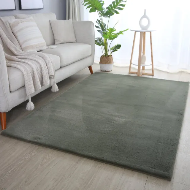 Ayyildiz Vloerkleed Fluffy Super Zacht Donkergroen 160 x 230 cm