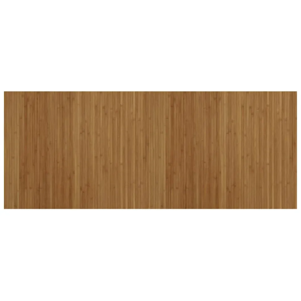 vidaXL Vloerkleed rechthoekig 80x200 cm bamboe bruin, foto 3