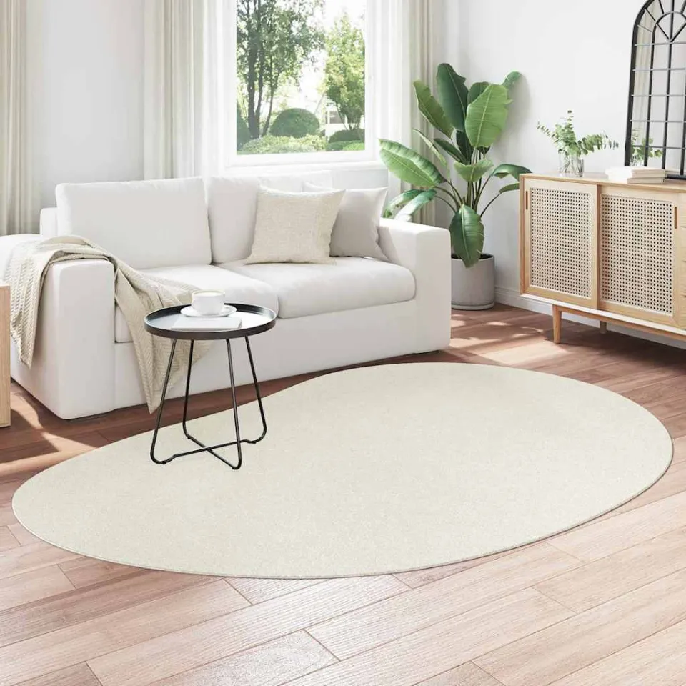 vidaXL Tapijt HUARTE Crèmekleurig 160 x 230 cm Polyester, foto 3