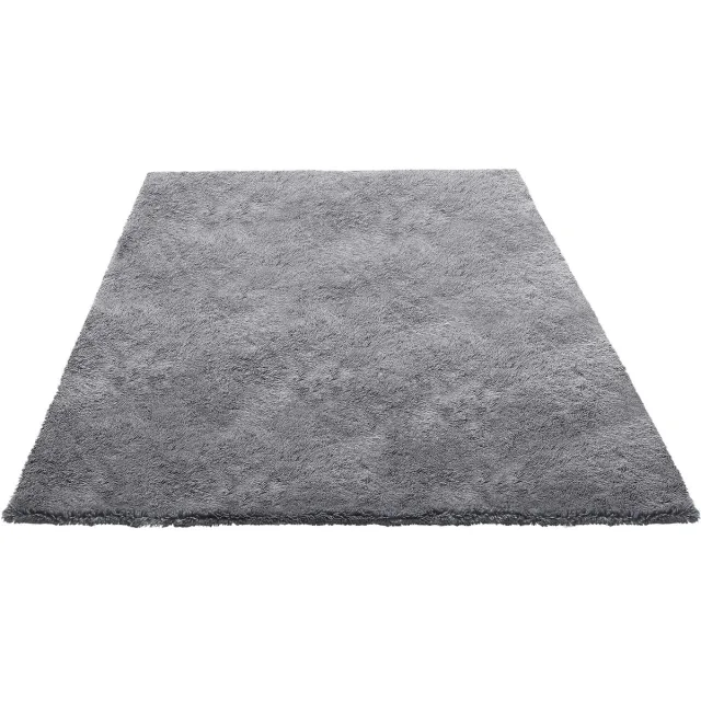 Golaro Vloerkleed - Tapijt - Tapijt Woonkamer - Vloerkleed Slaapkamer - Vloerkleed Hoogpolig - Extra Zacht - Grijs - Rechthoek