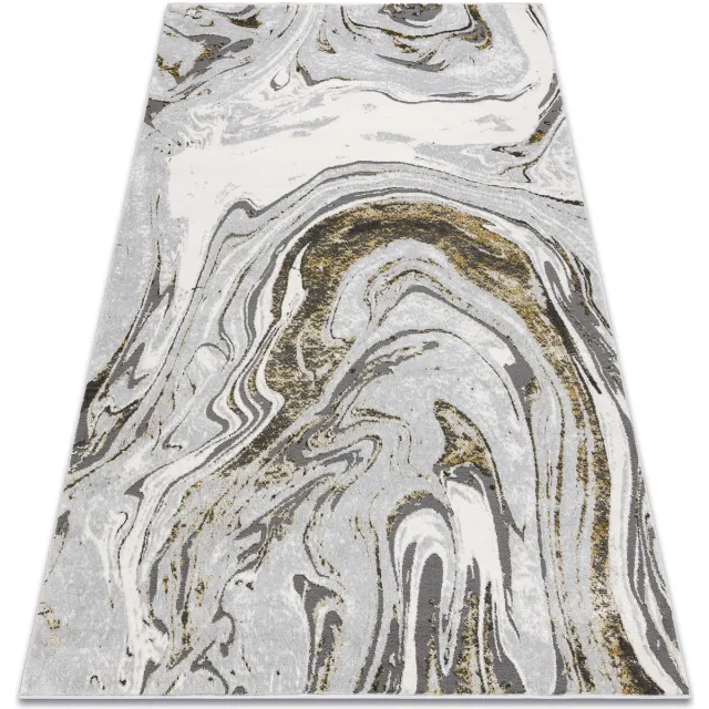 RUGSX Kleden Rugsx Tapijt LIRA E1686 Abstract, structureel, modern, g 80x150 cm Grijs
