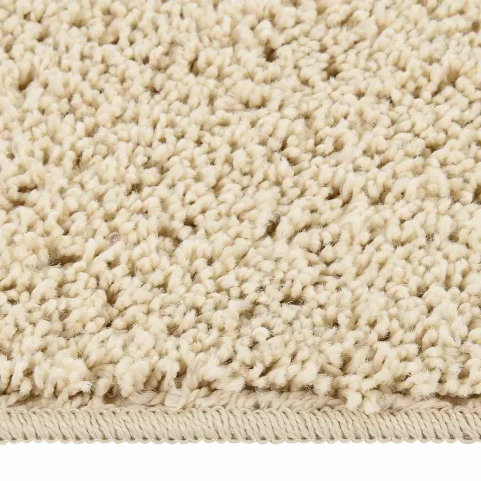 vidaXL Vloerkleed shaggy anti-slip 200x290 cm crèmekleurig, foto 2