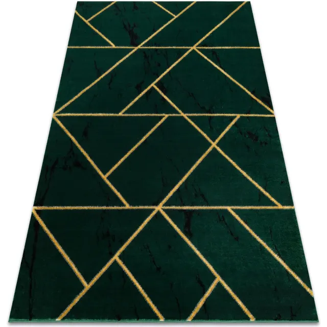 RUGSX Kleden Rugsx Tapijt EMERALD exclusief 1012 glamour, stijlvol ge 160x220 cm Groen