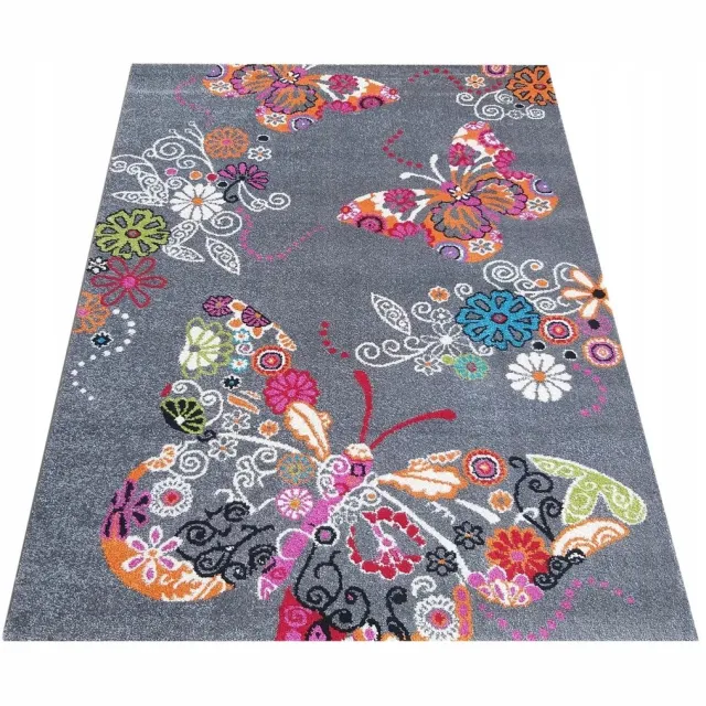DYWANPOL SP.Z O.O. Grijs Kinderkleed 120x170 cm - Zacht en Veilig