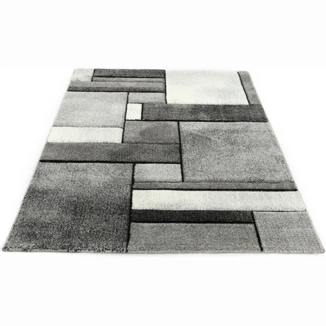 Merinos Vloerkleed Brilliance 661-95 Grey-200x290 cm grijs