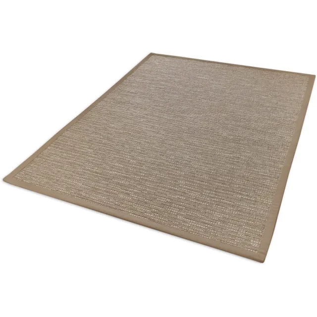 DEKOWE Vloerkleed Naturino Effekt S2 hazelnoot 60x110cm haselnuss