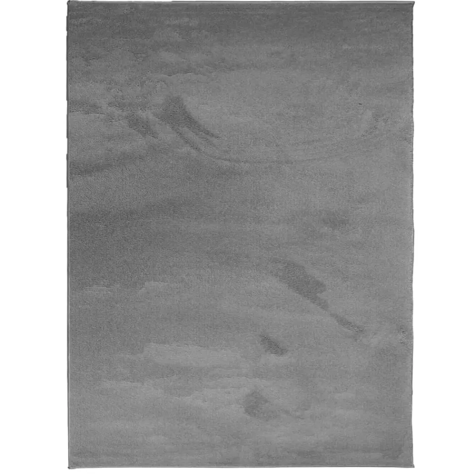 vidaXL Vloerkleed OVIEDO laagpolig 240x340 cm antracietkleurig, foto 3