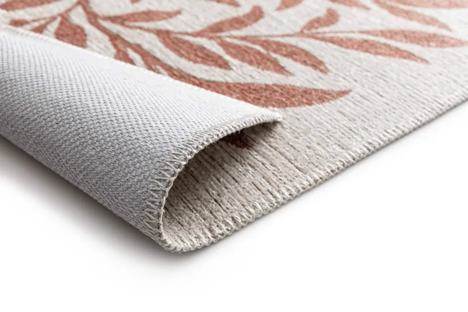 NOUS Living vloerkleed crème terra, foto 5