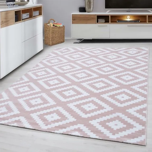 Plus Modern vloerkleed -Plus Roze 8005 160x230cm