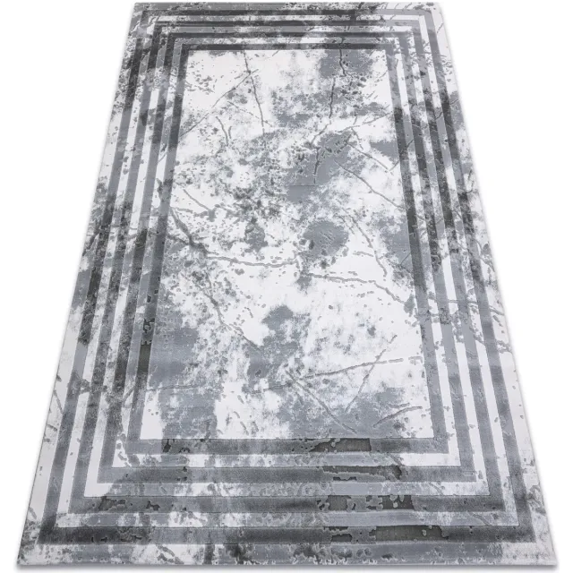 RUGSX Kleden Rugsx Tapijt ACRYL VALS 01553A C53 74 Kader 240x340 cm Grijs