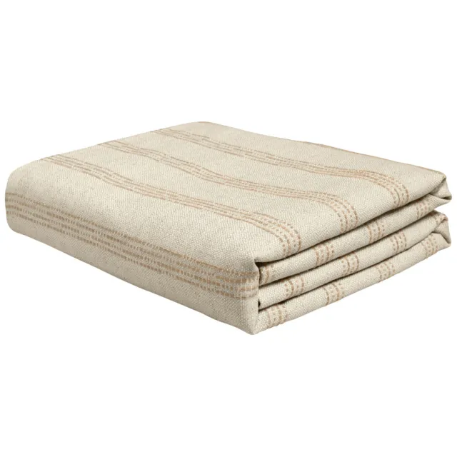 ERWIN M. Bedloper Torano gestreept; 105x165 cm (BxL); crème/beige