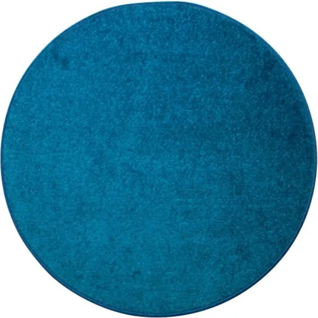 Carpe mathique Tapijtkeuze Karpet Banton - 80 cm rond - Blauw