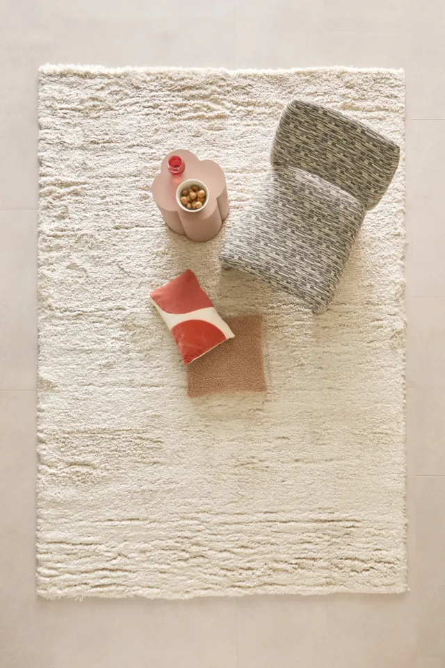 NOUS Living vloerkleed Tessara crème