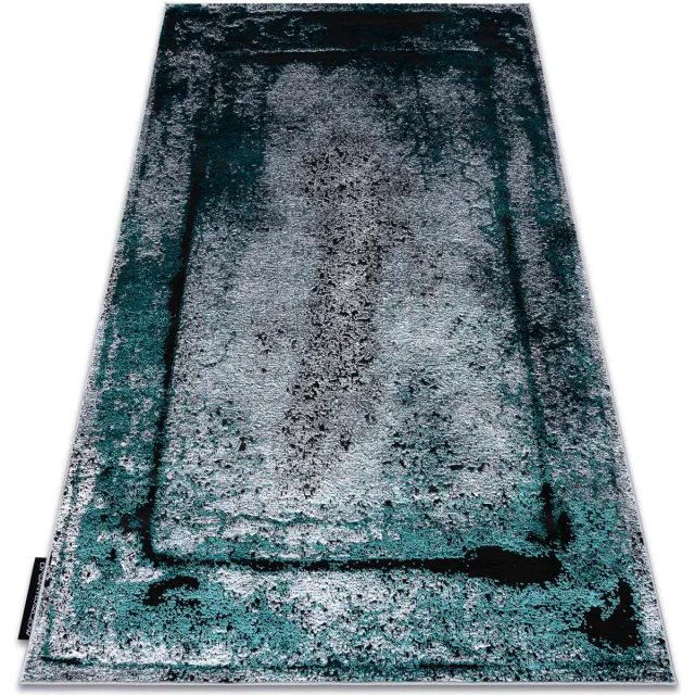 RUGSX Kleden Rugsx Tapijt DE LUXE modern 624 Frame - 140x190 cm Grijs