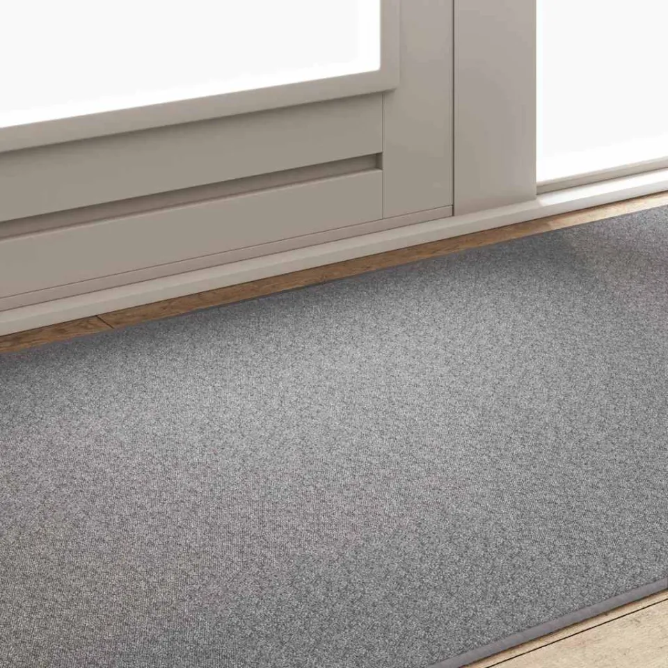 vidaXL Tapijt Loper Lichtgrijs 100 x 200 cm 100% Polypropyleen, foto 4