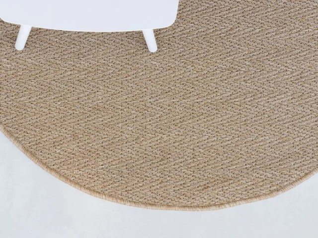 Kees Smit Collectie Bolonia buitenkleed ø 120cm Taupe