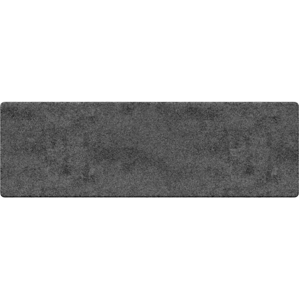 vidaXL Tapijt Loper Grijs 80 x 300 cm 100% Polypropylene Tuft
