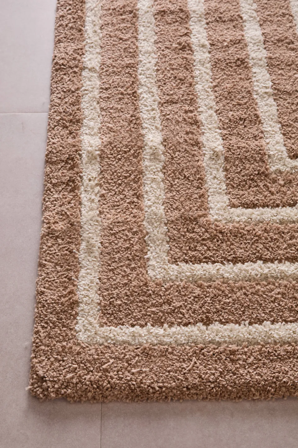 NOUS Living vloerkleed off white oudroze, foto 4