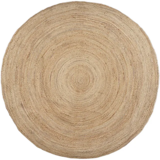 Dorrio Rond Jute Rug Naturel - 210 cm