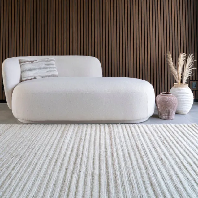 House Nordic Vloerkleed Ivoor - Wol - 300x200x1cm - Vloerkleed Mango - House Nordic