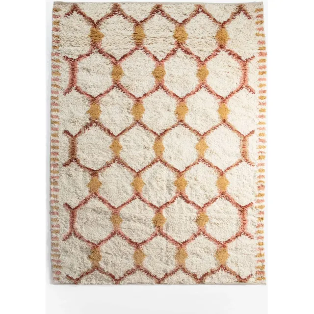 Sissy-Boy vloerkleed honeycomb print multicolour