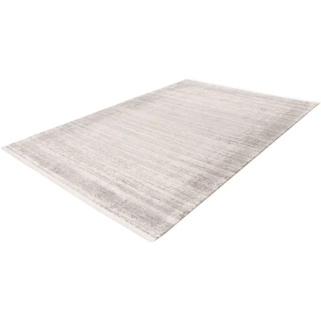 Pierre Cardin Vloerkleed - Modern Tapijt - Hoogwaardige Kwaliteit - Ivoor - Elegant en Duurzaam - 120x170 cm Zilver