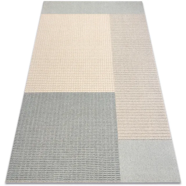 RUGSX Kleden Rugsx FLUX 461.9.AE500 wollen tapijt OSTA - Geometrisch, 160x230 cm Blauw