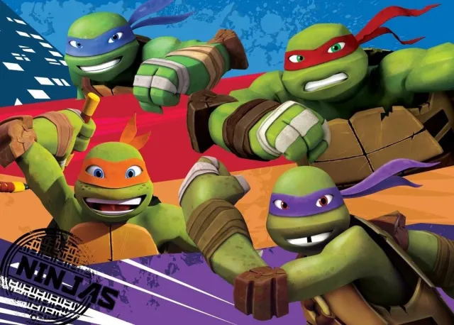 Associated weavers Tapijt Ninja Turtles Groen