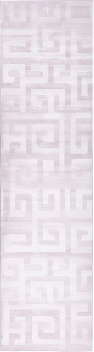 Beliani BEYDAG - Loper vloerkleed - Beige - 80 x 300 cm - Stof