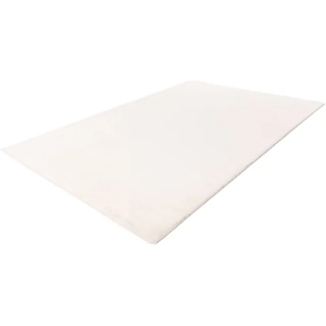 Lalee Vloerkleed - Fluffy Tapijt - Antislip Rug - Creme Wit - Hoogpolig en Zacht - Modern en Veilig