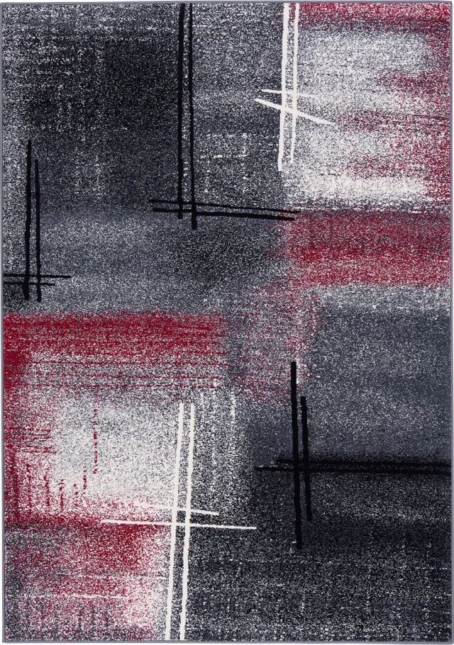 Pergamon Vloerkleed Designer Briljant Gradient Rood