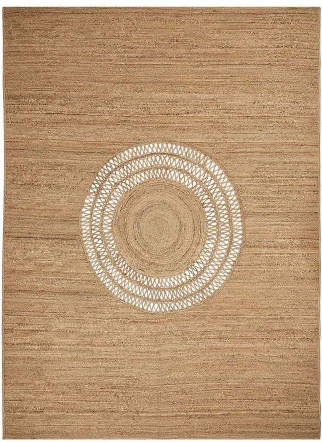 Beliani BOGAZOREN - Vloerkleed - Beige - Jute, foto 2