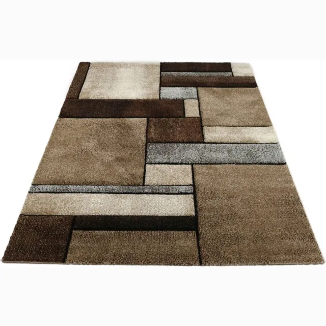 Merinos Vloerkleed Brilliance 661-71 Brown-200x290 cm beige