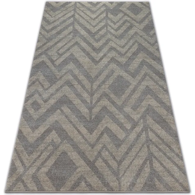 RUGSX Kleden Rugsx Tapijt SOFT 8028 ETNO Zilverspar bruin / 140x190 cm
